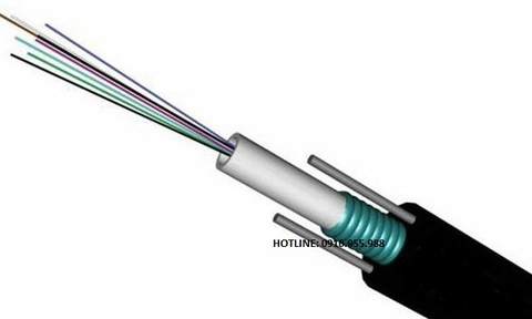 Cáp quang singlemode treo hoặc luồn cống 8FO chính hãng VNPT