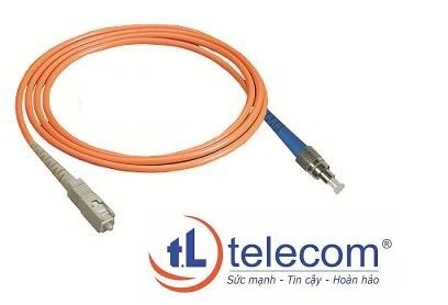 Dây nhảy quang SC/UPC to FC/UPC Multimode Simplex OM2 50/125 TLtelecom 3m, 5m