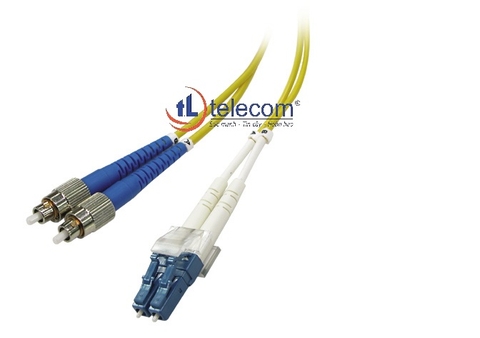 Dây nhảy quang patchcord LC-FC Singlemode duplex 3m, 5m...