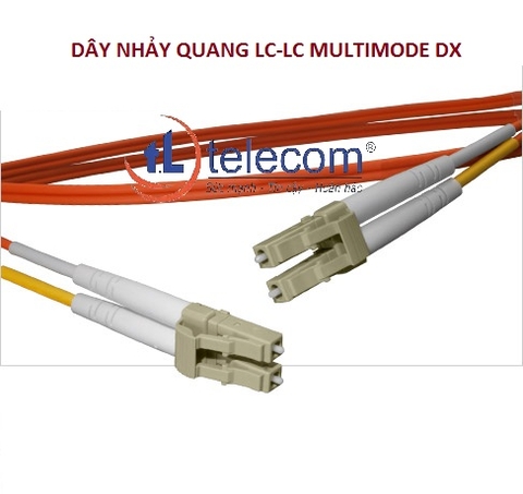Dây nhảy quang LC/UPC to LC/UPC Multimode Duplex OM2 50/125 TLtelecom