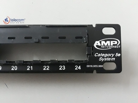 Patch Panel 24P AMP Category 5E