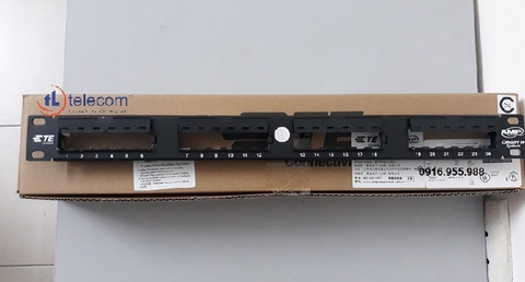 Patch Panel 24P AMP Category 5E