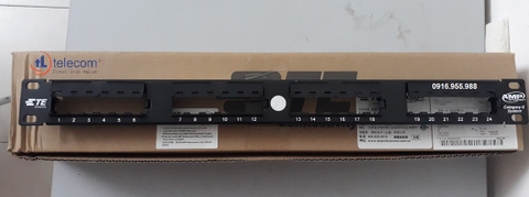 Patch Panel 24P AMP Cat6