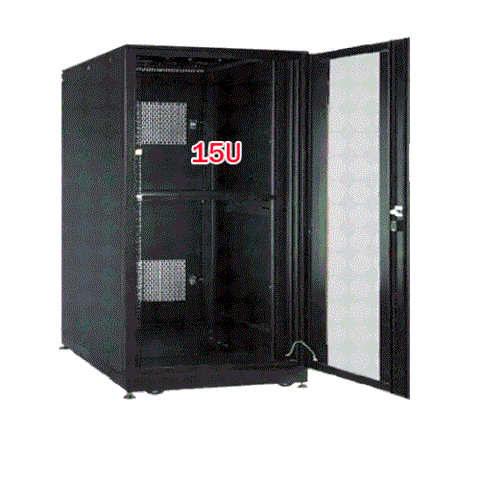 Tủ mạng, tủ rack 15u D1000 -  H820 x W550 x D1000