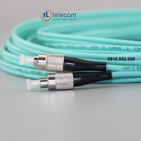 Dây nhảy quang patchcord SC-FC multimode duplex OM3 dài 3m, 5m...