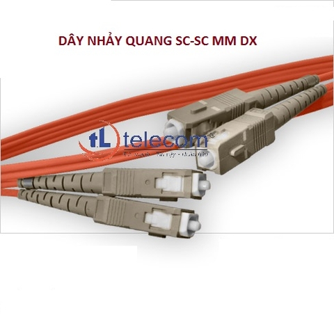 Dây nhảy quang SC/UPC to SC/UPC Multimode Duplex OM2 50/125 TLtelecom