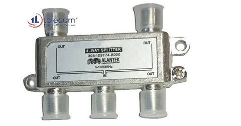 Splitter Indoor 4-way Alantek 308-IS5T74-B000 Part Number: 308-IS5T74-B000