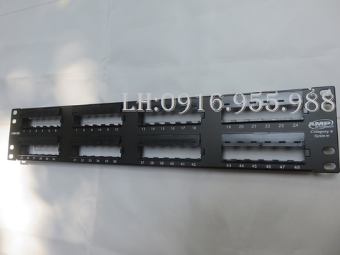 Patch Panel Cat6 48P