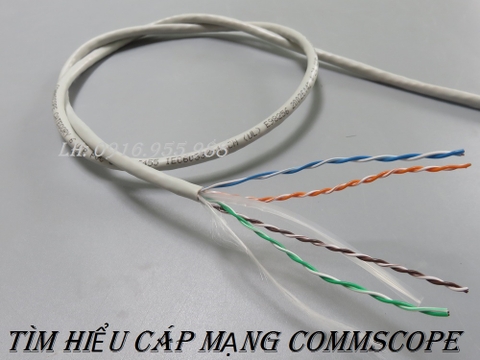 Tìm hiểu thương hiệu cáp mạng AMP- Commscope