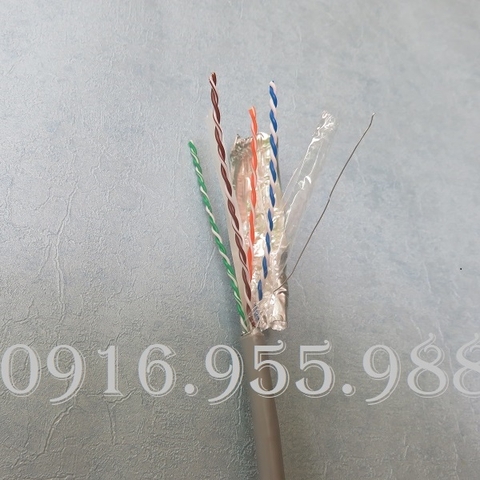 Cáp mạng Alantek Cat6A F/UTP LSZH (Grey) Part Number: 301-6AFU08-L5GY