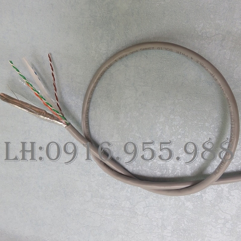 Cáp mạng Alantek Cat6A F/UTP LSZH (Grey) Part Number: 301-6AFU08-L5GY