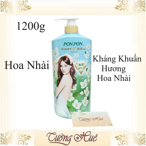 Sữa Tắm Nữ Pon Pon Đài Loan Nhiều Mùi - 1200g