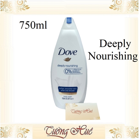 Sữa Tắm Dưỡng Ẩm Dove Nhiều Mùi - 750ml