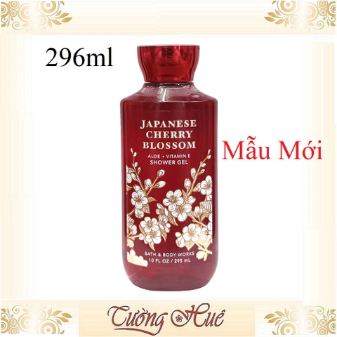Tắm Dưỡng Xịt Thơm Bath & Body Works Japanese Cherry Blossom - Đào