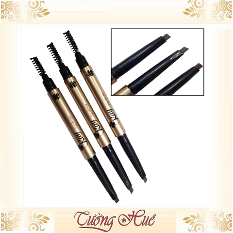 Chì Kẻ Mày 2 Đầu KAY Finely Crafted Eyebrow Pencil ( Lựa Chọn Màu )