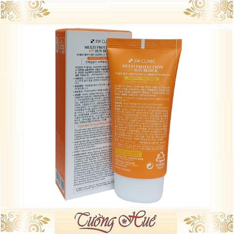 Kem Chống Nắng 3W Clinic Multi Protection UV SunBlock SPF50+/PA+++ - 70ml