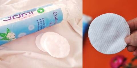 Bông Tẩy Trang Nhật Bản JOMI 120 Miếng Cotton Pads.