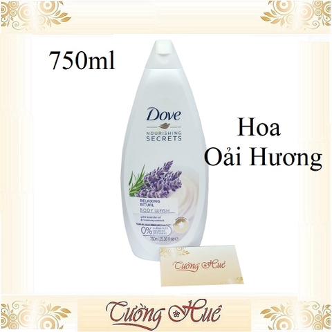 Sữa Tắm Dưỡng Ẩm Dove Nhiều Mùi - 750ml