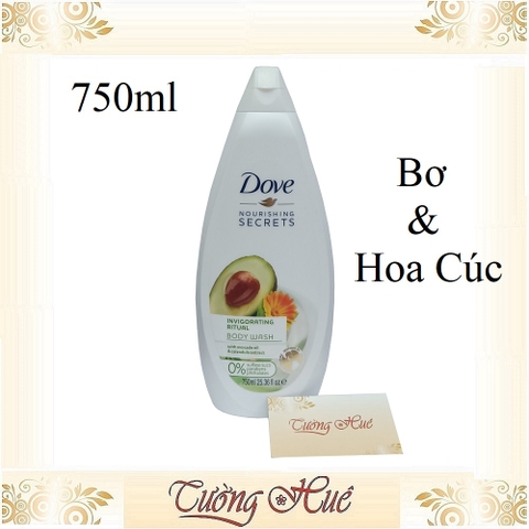 Sữa Tắm Dưỡng Ẩm Dove Nhiều Mùi - 750ml