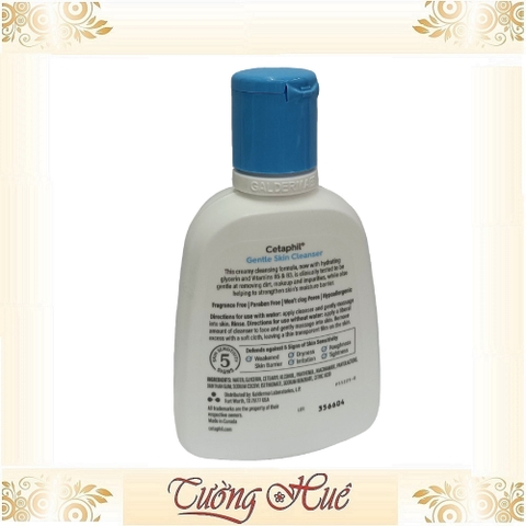 Tắm, Rửa Mặt Cetaphil Gentle Skin Cleanser Face & body All Skin Types ( Có lựa chọn )