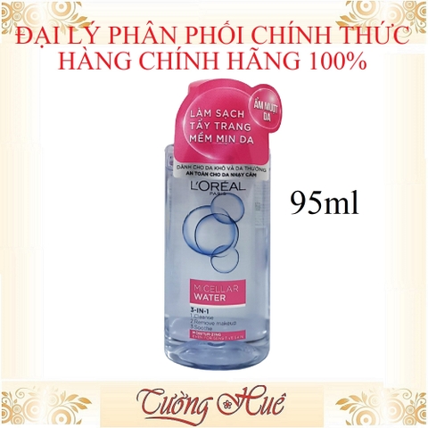 Nước tẩy trang Loreal Micellar Water 3in1 Moisturizing