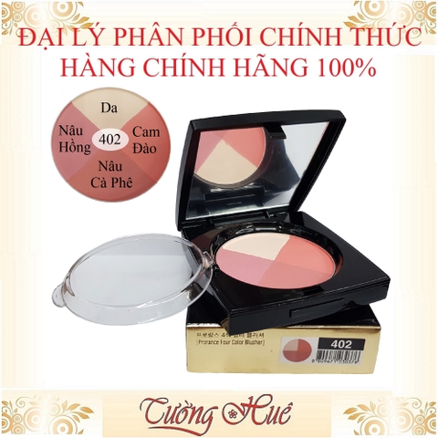 Phấn Má Hồng 4 Màu Prorance Four Color Blusher - 10g ( Lựa Chọn Màu )