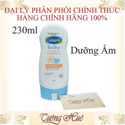 Tắm Gội Rửa Mặt Cho Bé Cetaphil Baby Wash & Shampoo ( Có Lựa Chọn )