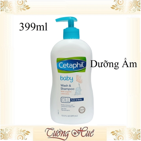 Tắm Gội Rửa Mặt Cho Bé Cetaphil Baby Wash & Shampoo ( Có Lựa Chọn )