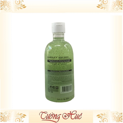 Gel tắm mền mịn, dưỡng ẩm da Heeley Avocado Tender Skin & Moisturizing Body Wash - Bơ - 480ml