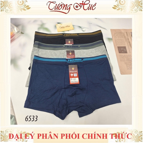 Quần Lót Nam Freeman 6533  Boxer Nam Basic Mặc Là Mê