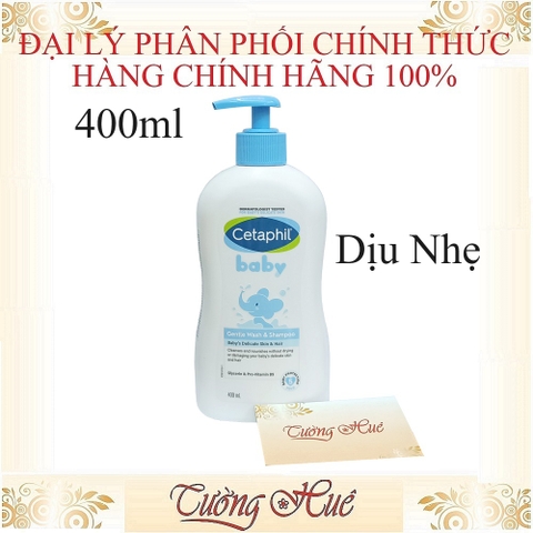 Tắm Gội Rửa Mặt Cho Bé Cetaphil Baby Wash & Shampoo ( Có Lựa Chọn )