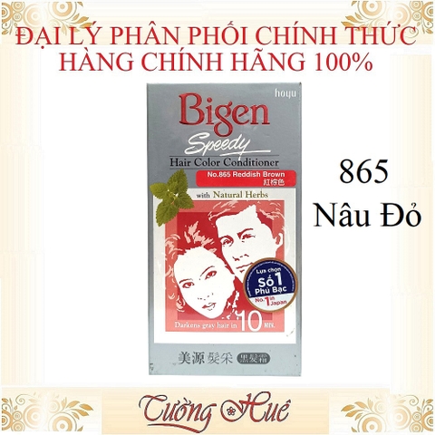 Thuốc Nhuộm Bigen Speedy Hair Conditioner with Natural Herbs.