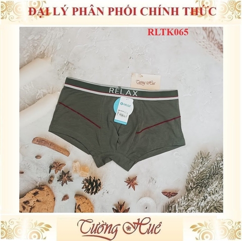 Quần Lót Nam relax Dạng Đùi Boxer Cotton Co Giãn 4 Chiều Form Ôm Gọn RLTK065