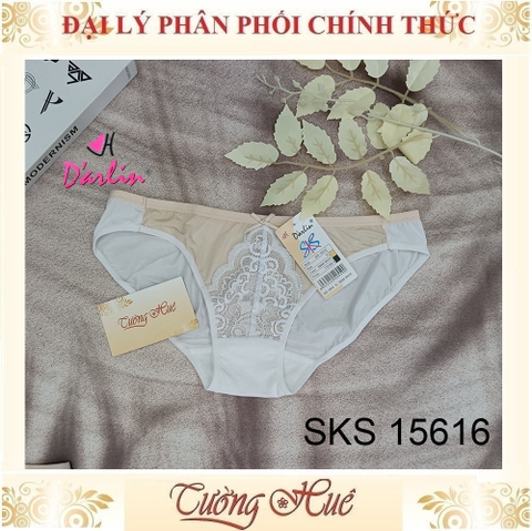 Quần lót nữ Darlin Phối Ren Lưng Thấp SKS15616.