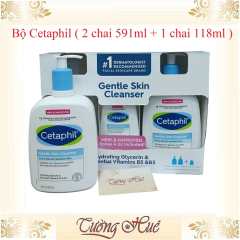 Tắm, Rửa Mặt Cetaphil Gentle Skin Cleanser Face & body All Skin Types ( Có lựa chọn )