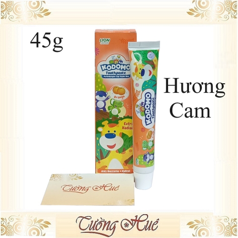 Kem đánh răng trẻ em KODOMO - 45g ( Nhiều Mùi Lựa Chọn )