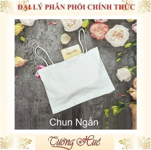 Áo Bra Nữ Chun Chun 2 Dây Kiểu Dáng Ngắn.