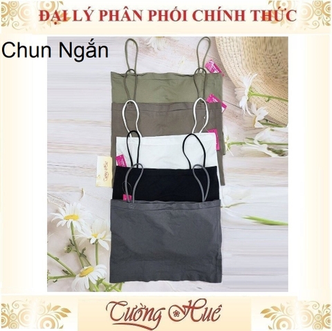 Áo Bra Nữ Chun Chun 2 Dây Kiểu Dáng Ngắn.