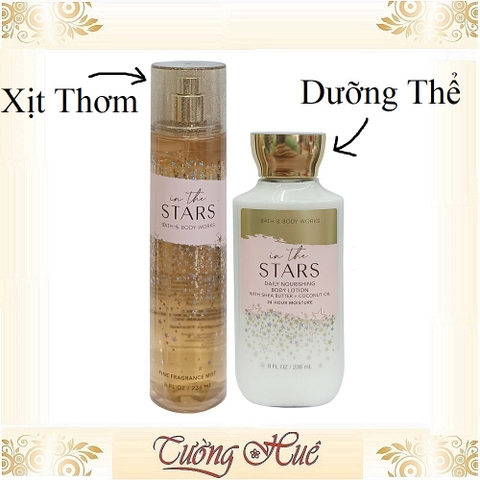 Xịt Thơm và Dưỡng Thể Bath & Body Works In The Stars ( Có Lựa Chọn )