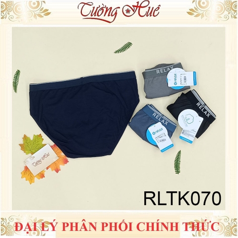 Quần Lót Tam Giác Nam relax Cotton Bảng Lưng Thun RLTK070.