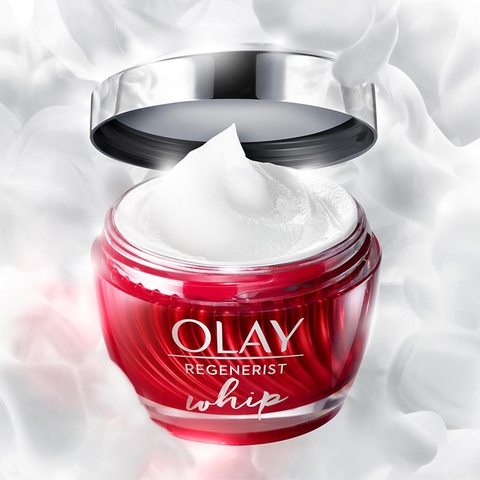 Kem Dưỡng Ẩm, Chống Lão Hóa Olay Regenerist Whip Active Moisturize Cream - 48g - đỏ