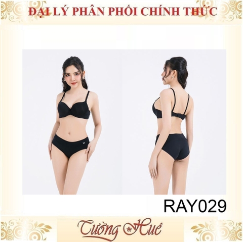 Áo Ngực Nữ Relax Thiết Kế Trơn Có Gọng Mút Dày 4cm RAY029.