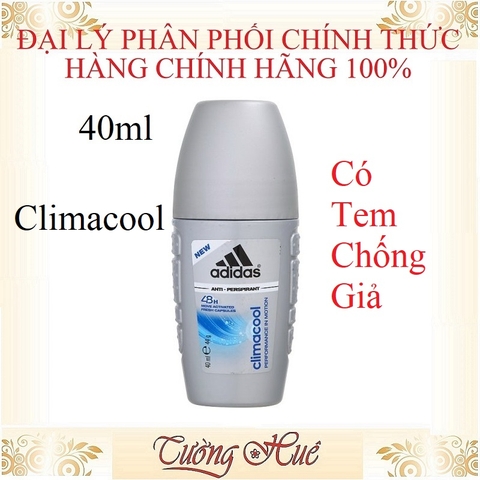 [HàngChínhHãng]Lăn Khử Mùi Nam Adidas Anti-Perspirant Roll-On - 40ml ( Lựa chọn mùi )