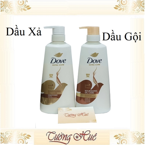 Dầu Gội và Dầu Xả Dưỡng Tóc Khỏe Mượt Dove Thái Nourishing Oil Care - 410ml