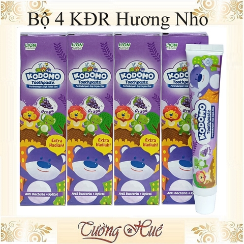 Kem đánh răng trẻ em KODOMO - 45g ( Nhiều Mùi Lựa Chọn )