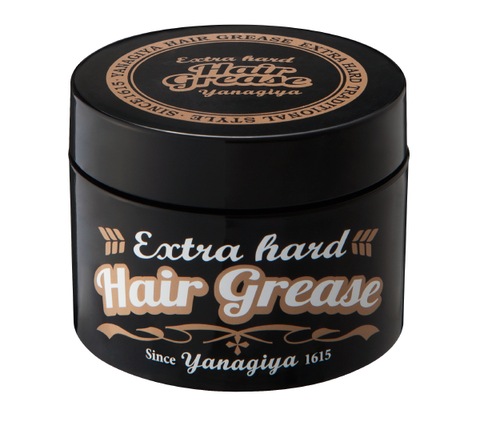 Sáp Vuốt Tóc Nam YANAGIYA Hair Grease EXTRA HARD - 90g - Đen