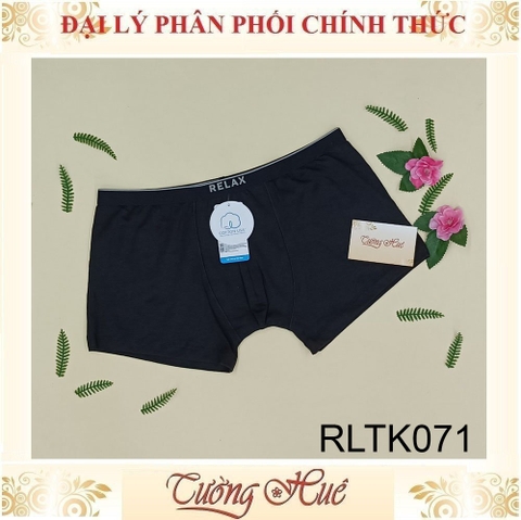 Quần Lót Nam relax Dạng Đùi Boxer Cotton Co Giãn 4 Chiều Form Ôm Gọn RLTK071.