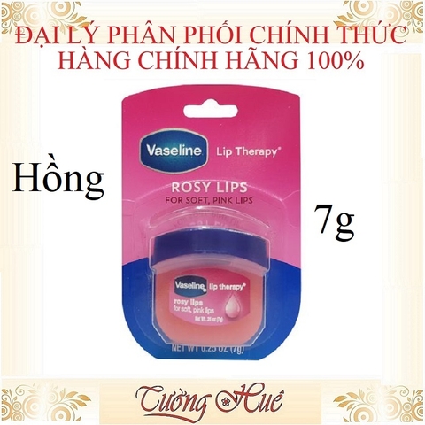 Sáp Dưỡng Môi Vaseline Lip Therapy Nhiều Mùi - 7g