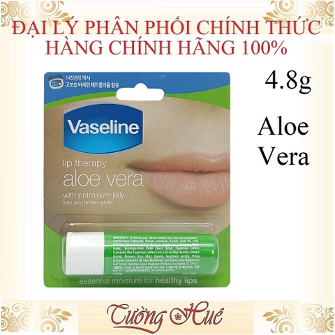 Son Dưỡng Môi Vaseline Lip Therapy Nhiều Mùi - 4.8g