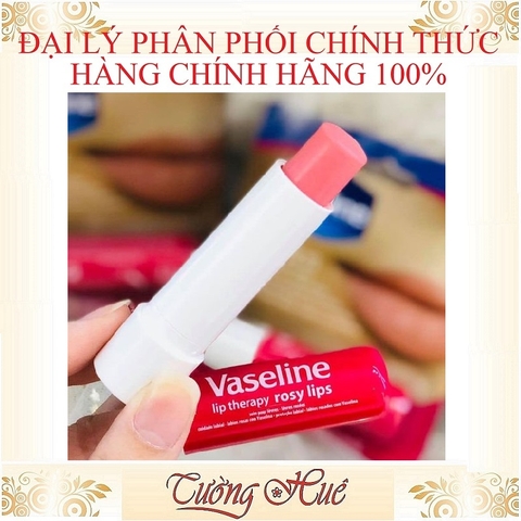 Son Dưỡng Môi Vaseline Lip Therapy Nhiều Mùi - 4.8g